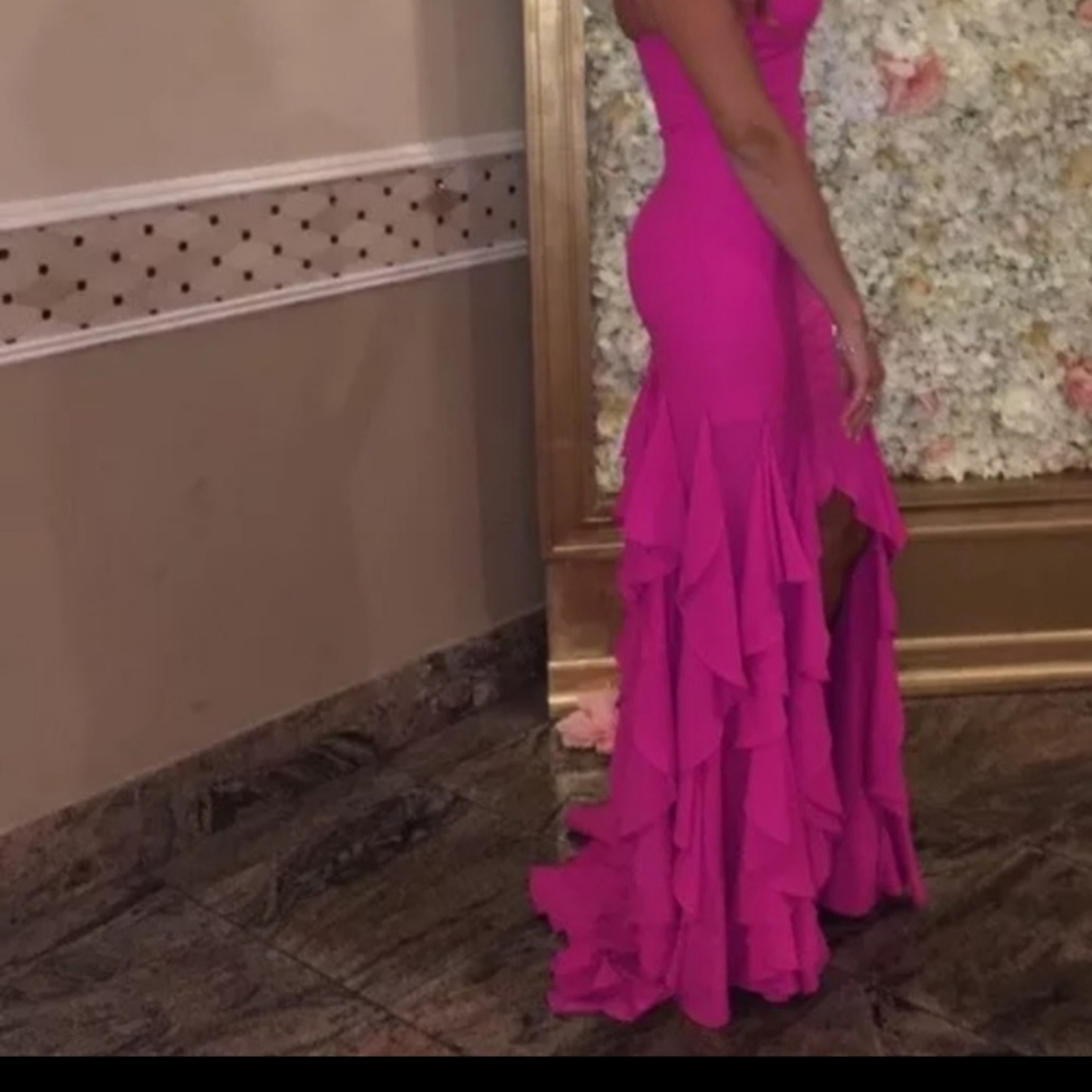 Terani evening gown Ruffles  8